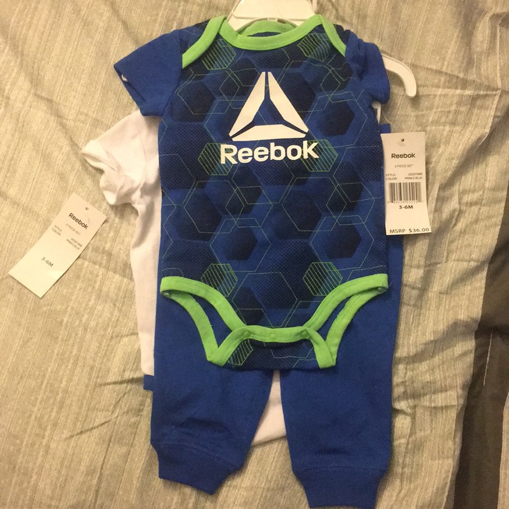 3 piece Baby BOY set. Reebok